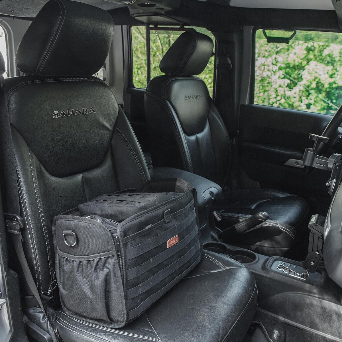 Seat Back Organizer & Camping Bag Convertible for Cars, SUVs Trucks
