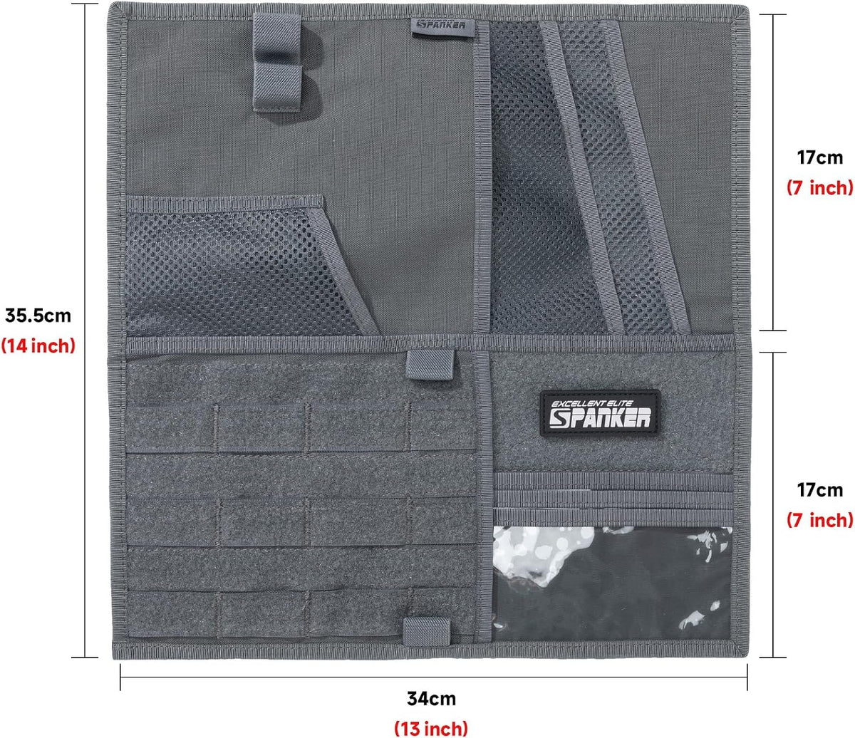 EXCELLENT ELITE SPANKER Tactical Car Visor Panel Organizer