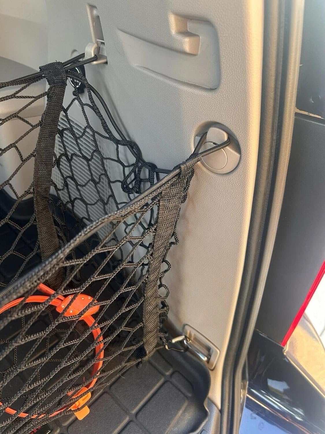 3 Pocket Trunk Organizer Cargo Net for Honda Pilot 2003-2026 — Envelope Style Cargo Net for SUV Truck — Premium Mesh Car Trunk Organizer Vehicle Carrier Storage — Compatible with Pilot