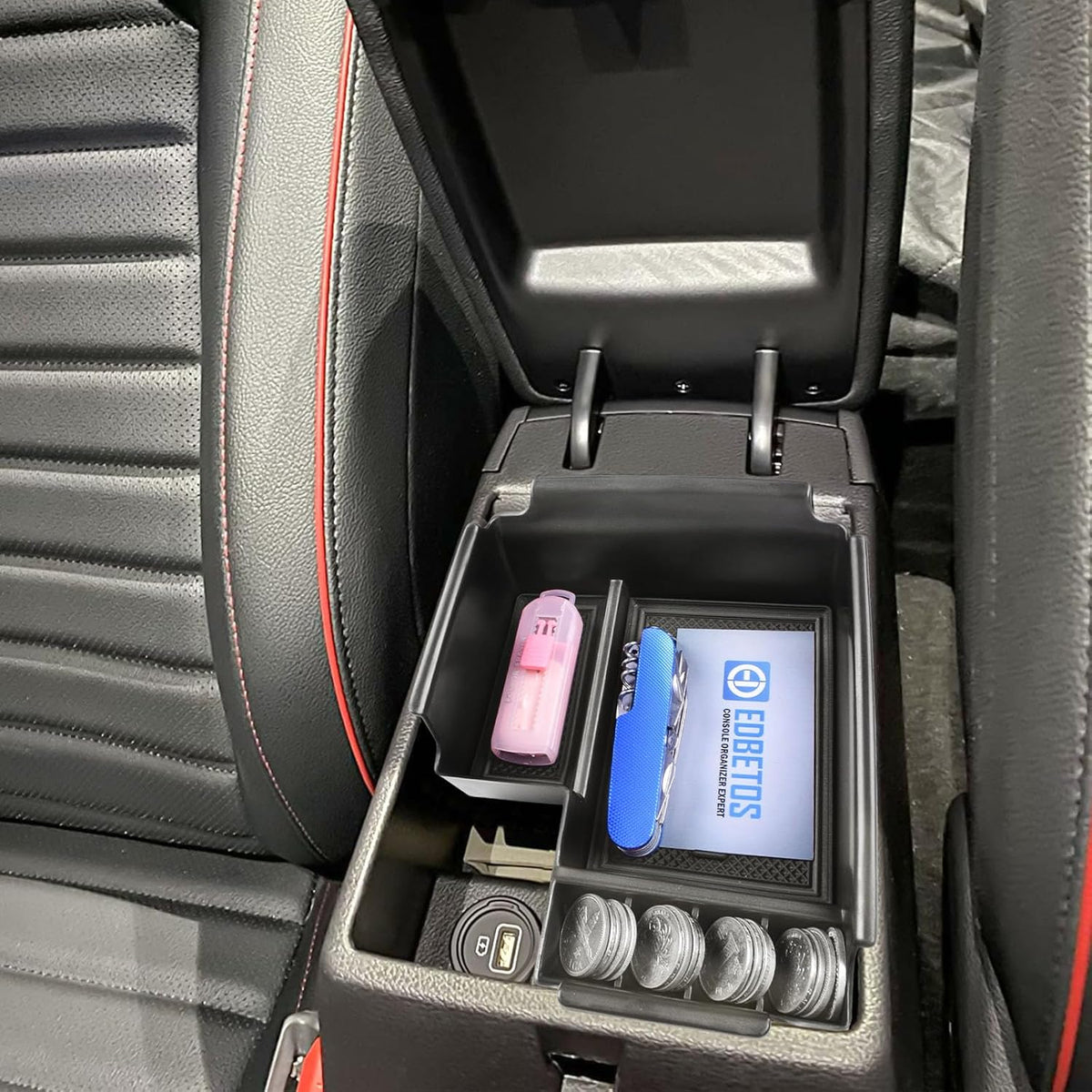 Center Console Organizer Tray for Kia Forte GT 2019-2023 2024 Accessories