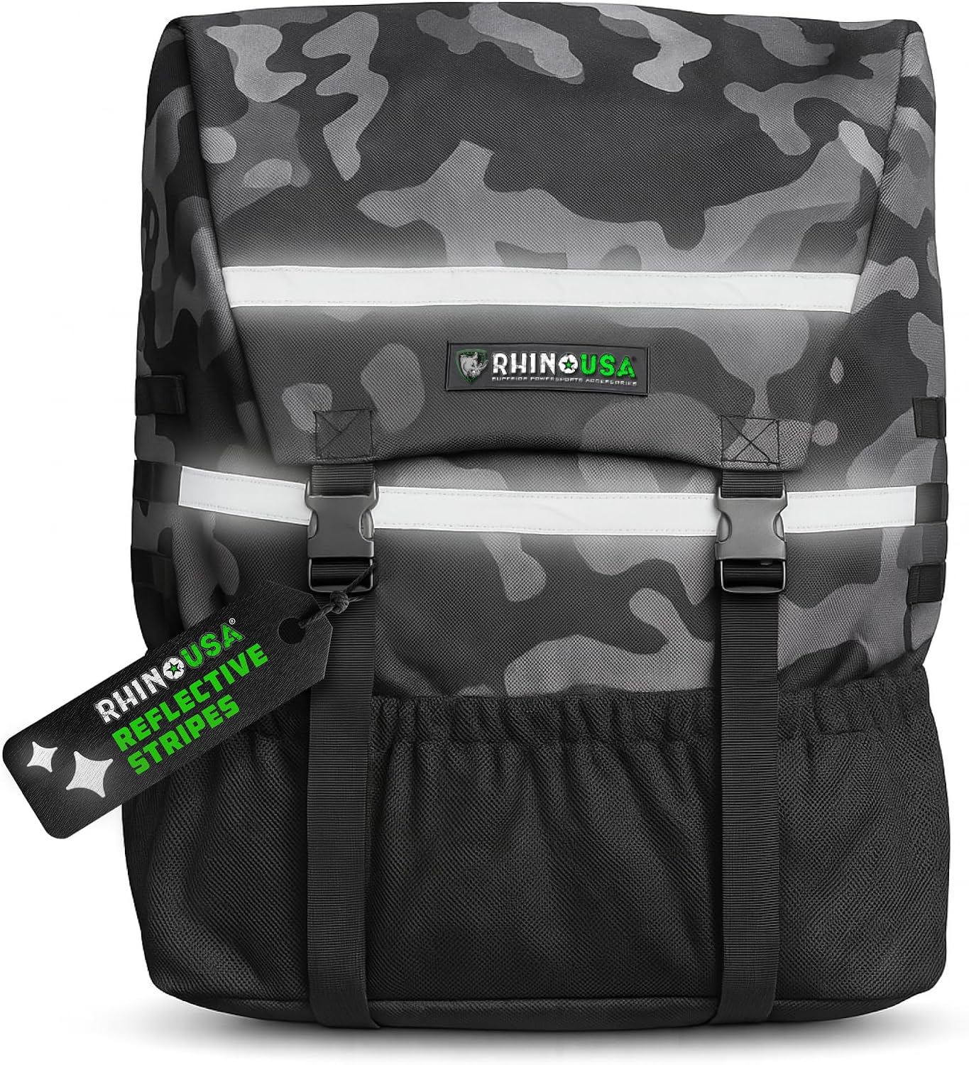 Rhino USA Spare Tire Trash Bag - Ultimate Car Storage Solution For Overlanding Accesories, Firewood, Water, Camping Essentials and More! - Camo