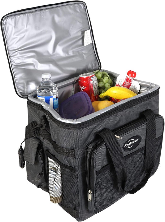 Koolatron D25 AZ Camping Cooler Bag, Black