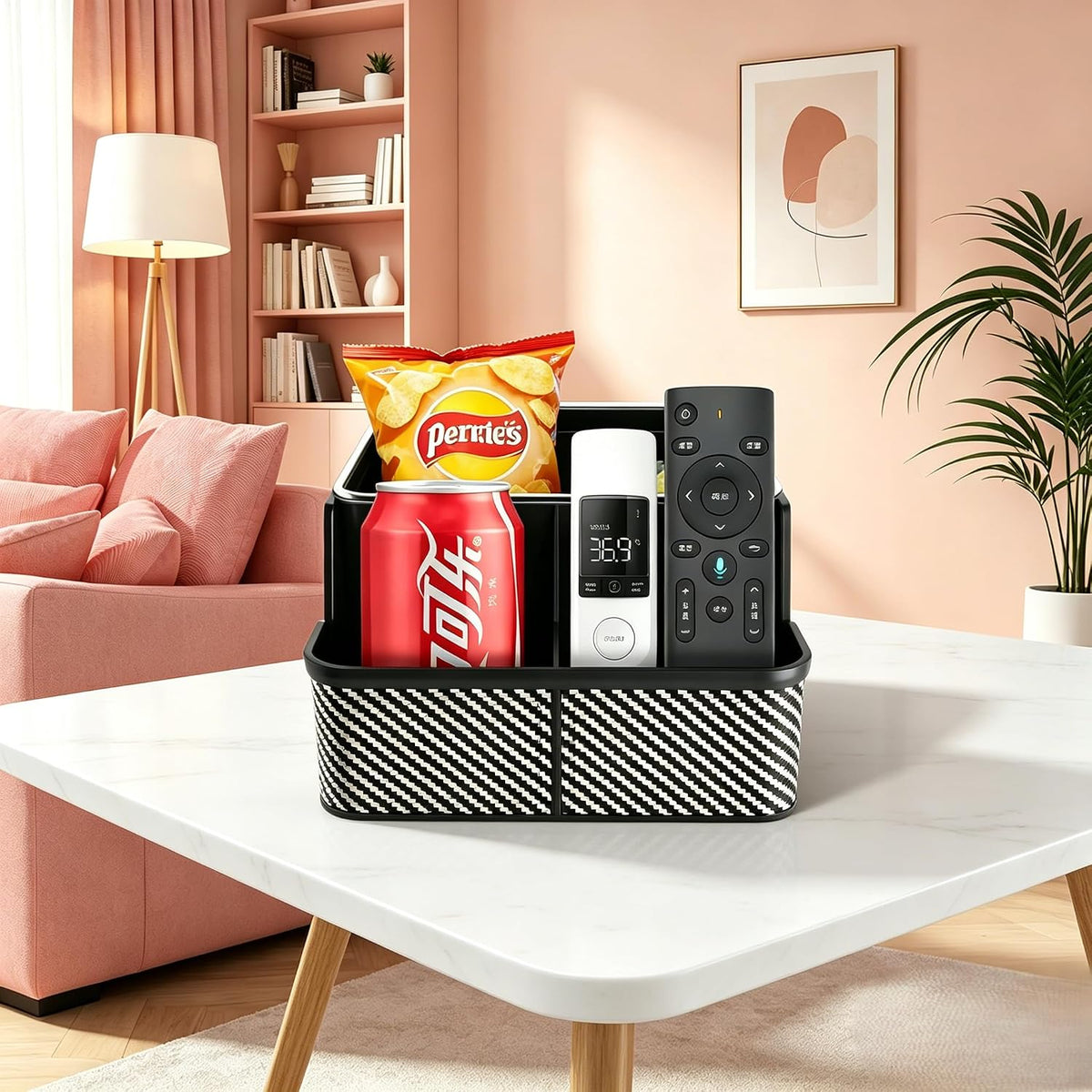 Car Seat Organizer with Compartment,Small Caddy for Car