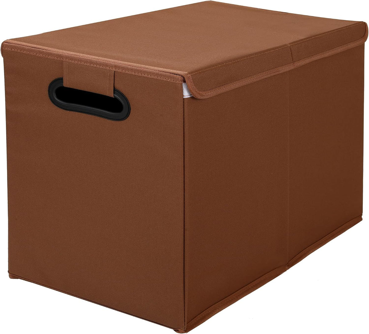 AOKJOY Car Trunk Organizer with Lid, LL, Brown, 600D Oxford Cloth, Collapsible, for Automobiles, 26x13x16 Inches, 83 Liters