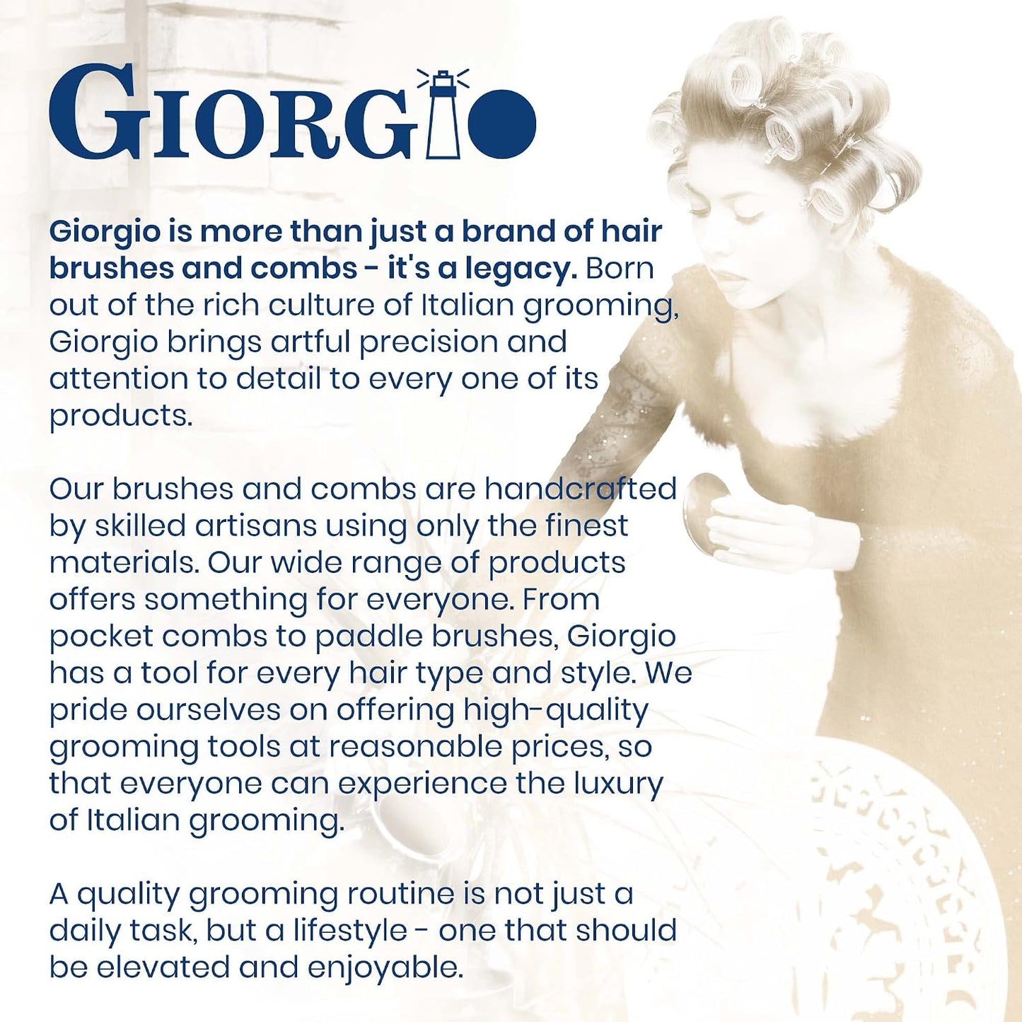 Giorgio G51 Wide Tooth Detangling Combs for Women, Wide Teeth Pocket Comb for Thick Curly Wavy Hair. Hair Detangler Comb For Wet and Dry Everyday Care. Handmade, Saw-Cut and Hand Polished