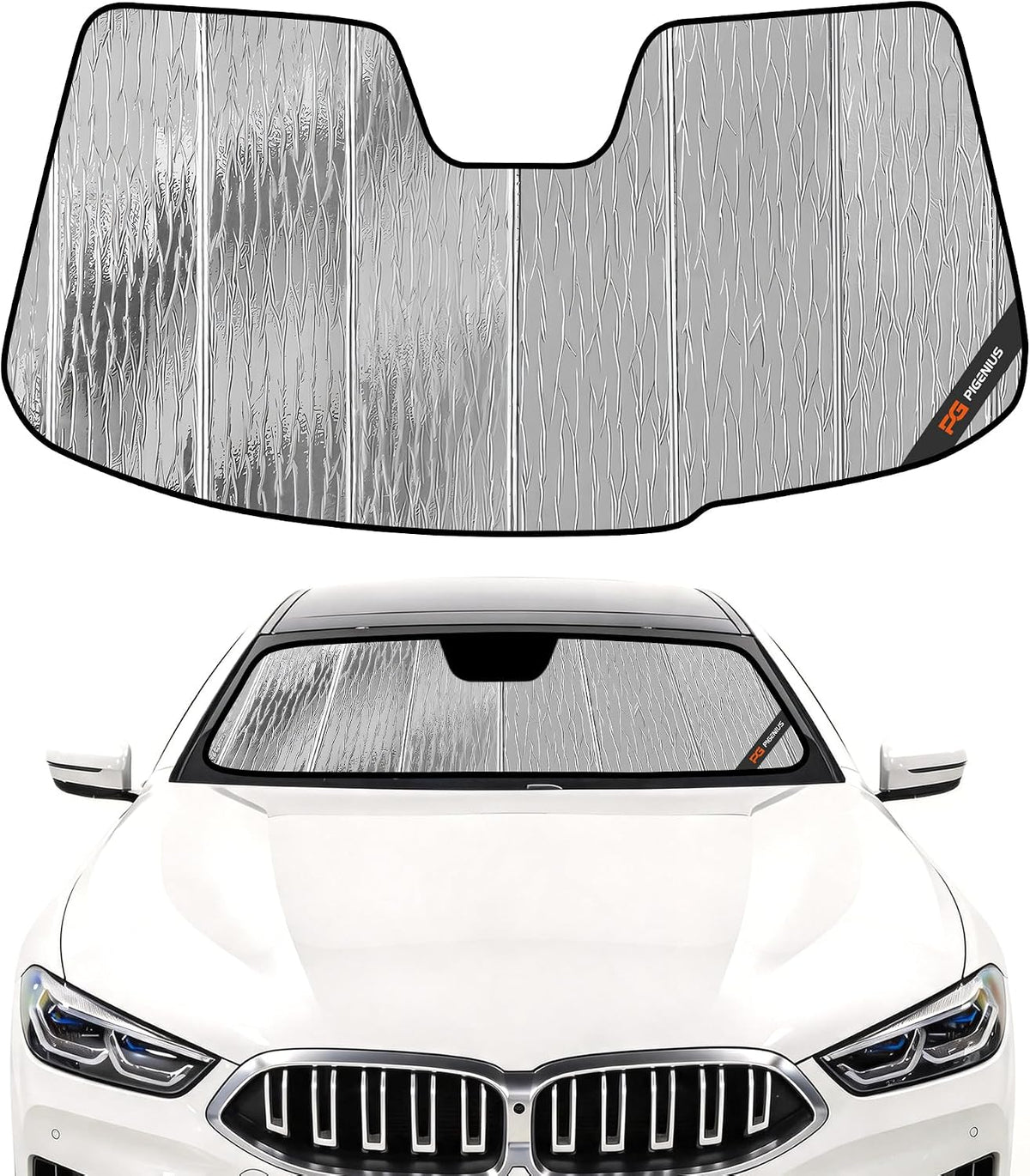 Pigenius Windshield Sun Shade for BMW 8 Series Gran Coupe 2020-2025