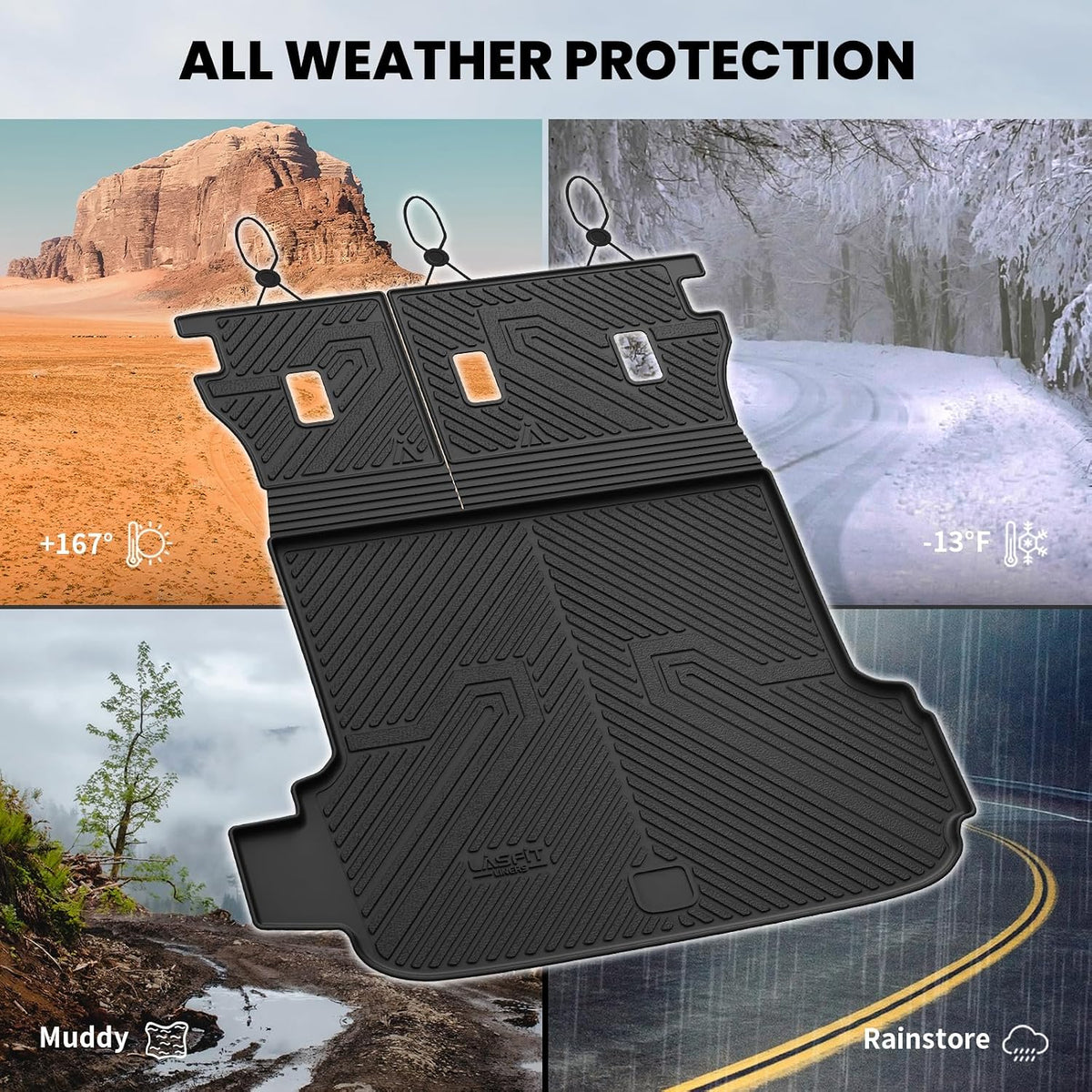LASFIT Cargo Mat for Subaru Outback 2026 (Cargo Without Subwoofer)
