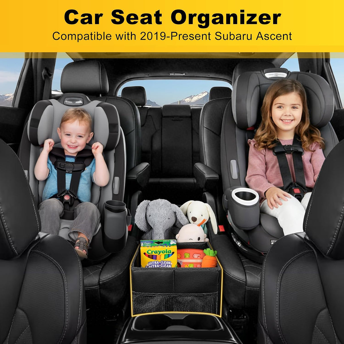 TTX LIGHTING Car Seat Organizer Fit for Kia Sorento 2026 2025 2024-2021