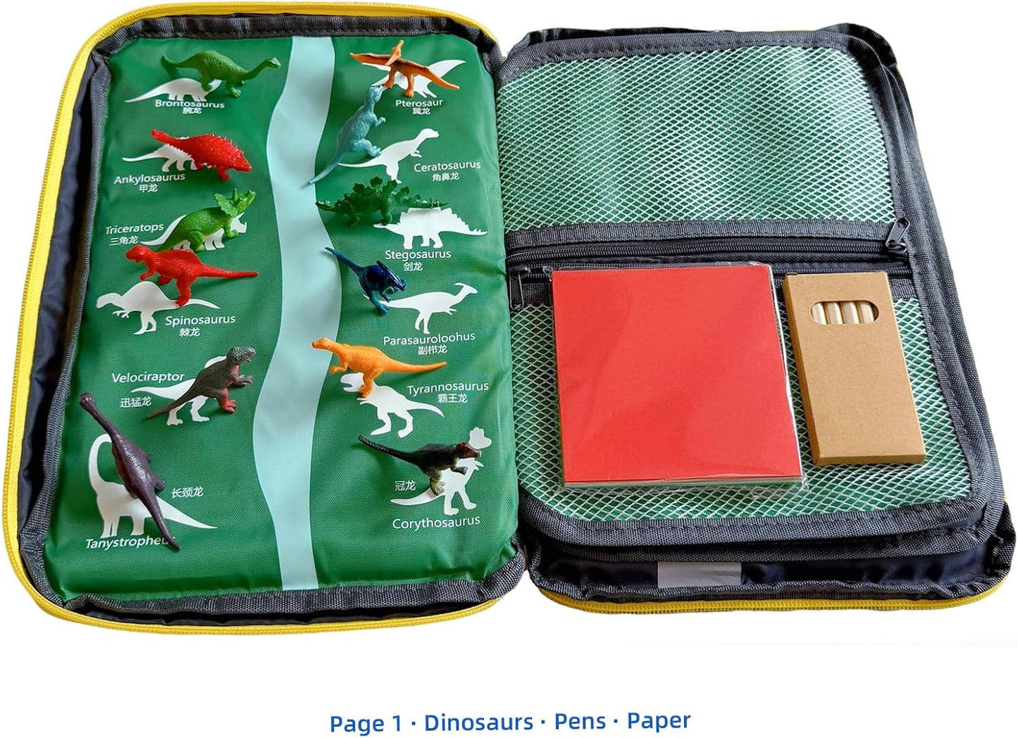 Portable Busy Travel Toys for boys, Quiet Car Airplane Trip Toddler Toy | On-the-Go Play Set,Toy Storage Bag , Essentials & Activities for Long Travel Camping, Gift for Kids Ages 3-5 & 4-8 Years Old