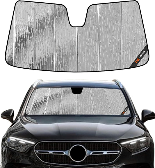Pigenius Windshield Sunshade for Mercedes-Benz GLE/GLS SUV 2020-2026 Front Window Shade - AstraGuard