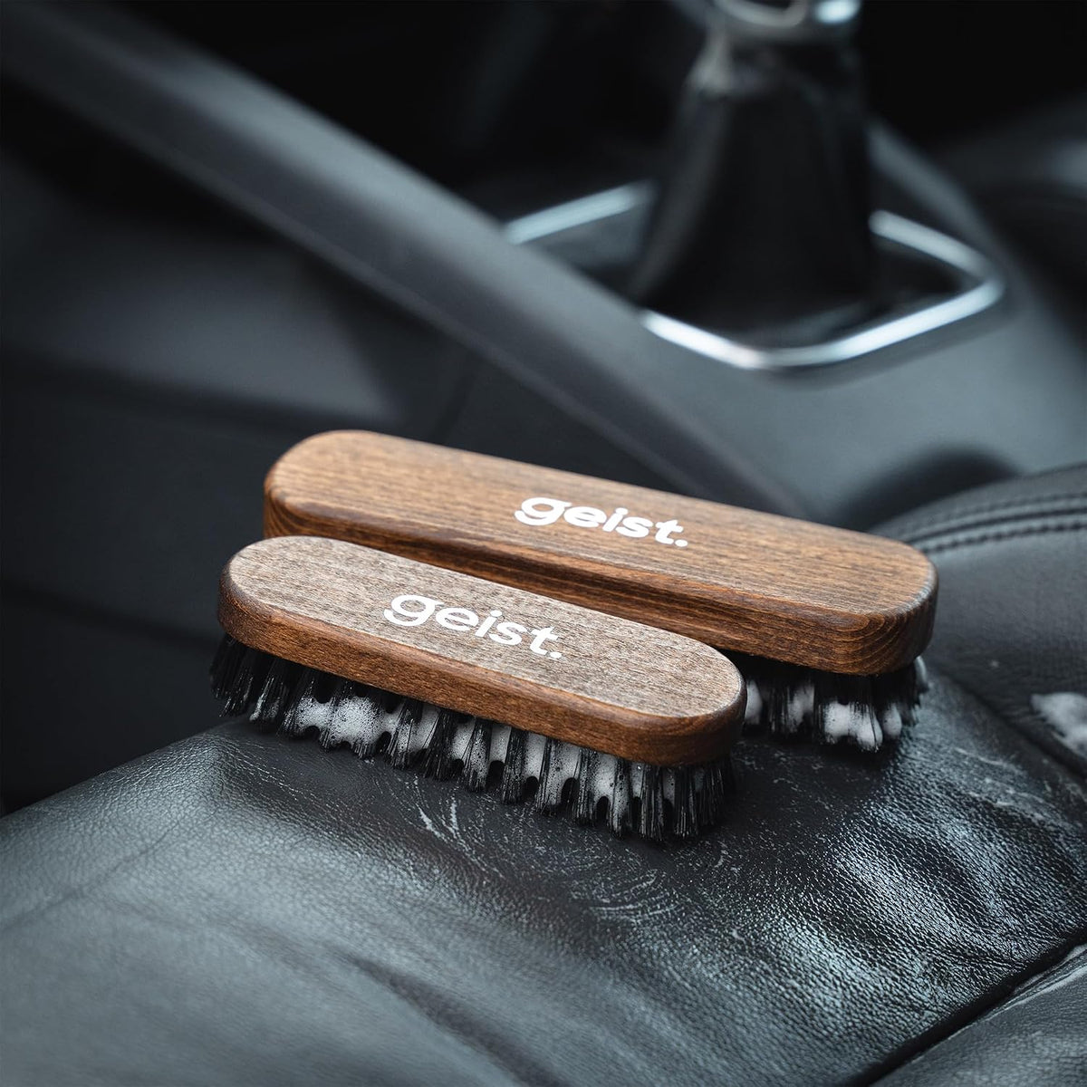 Geist Leather Cleaning Brush - Large