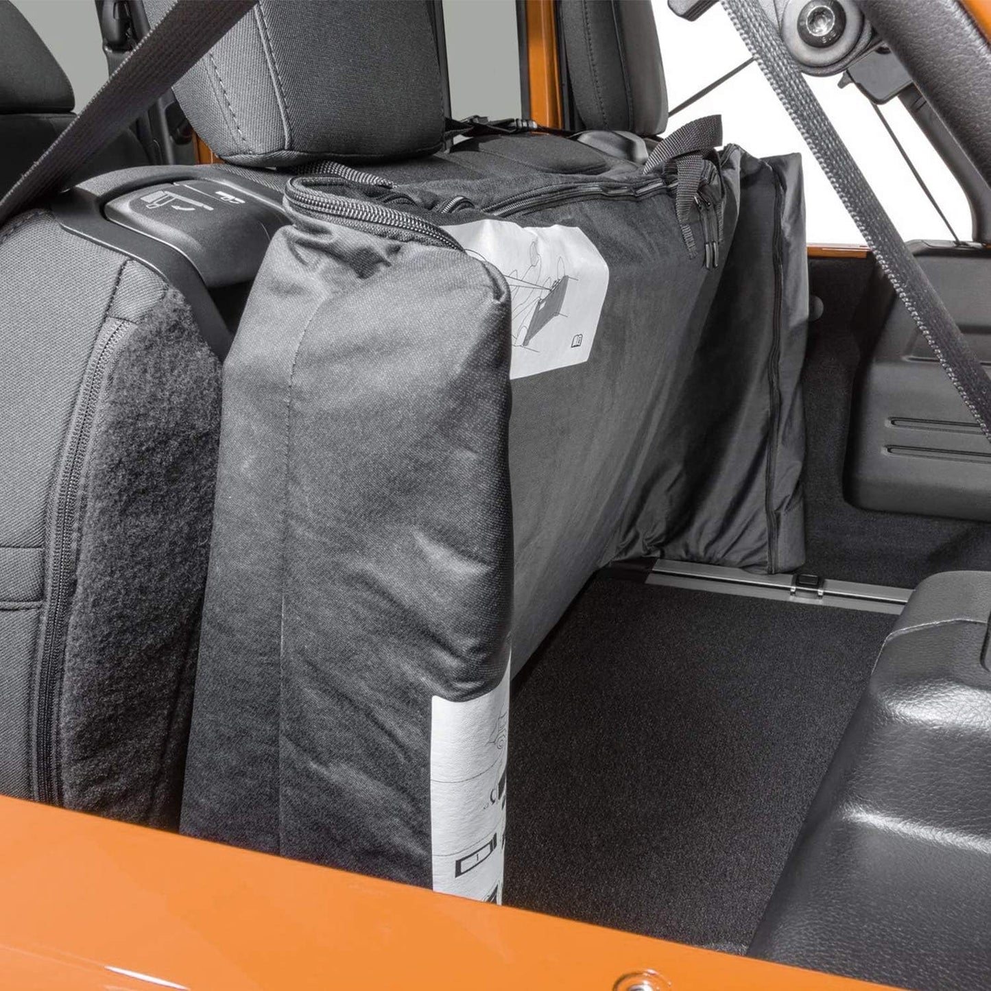 Bonbo Soft Top Window Storage Bag for 2018-2025 Jeep Wrangler JL JLU Sports Sahara Freedom Rubicon Unlimited & Gladiator JT 2-Door & 4-Door Replace 68358392AC