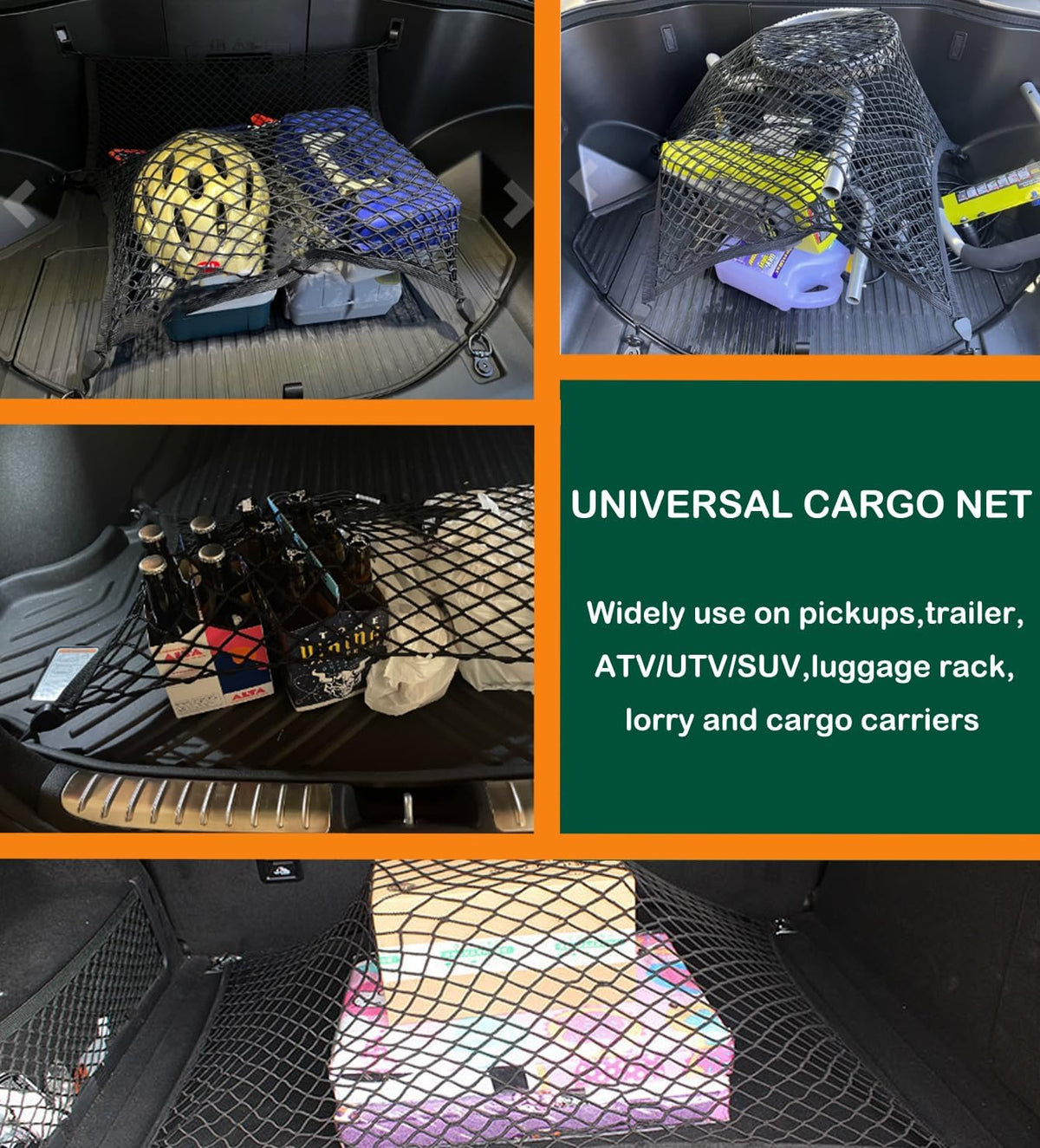 Rear Floor Style Cargo Net for Toyota RAV4 2026-2019