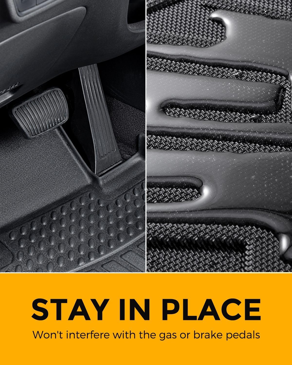 Floor Mats for Mazda CX5 2017-2025 Front Rear Cargo 4 PCS