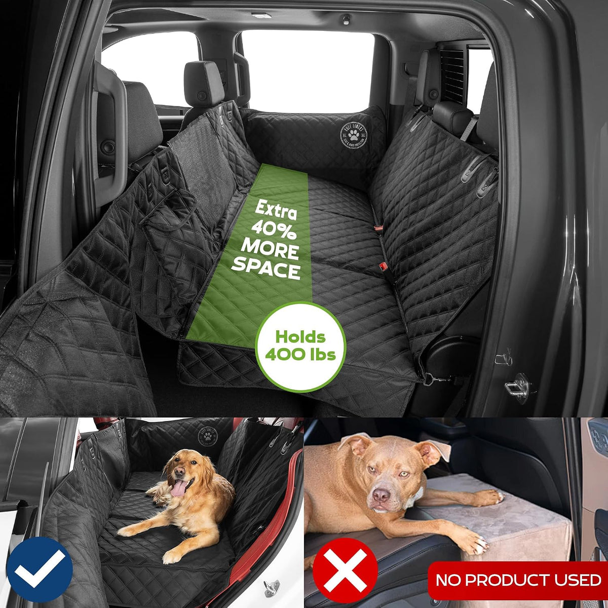 Ruff Liners XL Back Seat Extender for Dogs - As Seen on Shark Tank