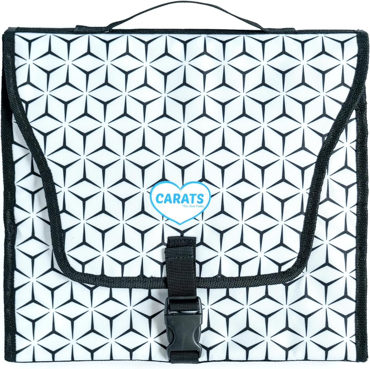 Cool Carats Car Seat Cooling Pad for Adult – COOLTECH Car Seat Cooler for Hot Weather – Innovative Cooling Pad Offers Quick Relief and Comfort, Your Summer Essential for Travel (Tuxedo)