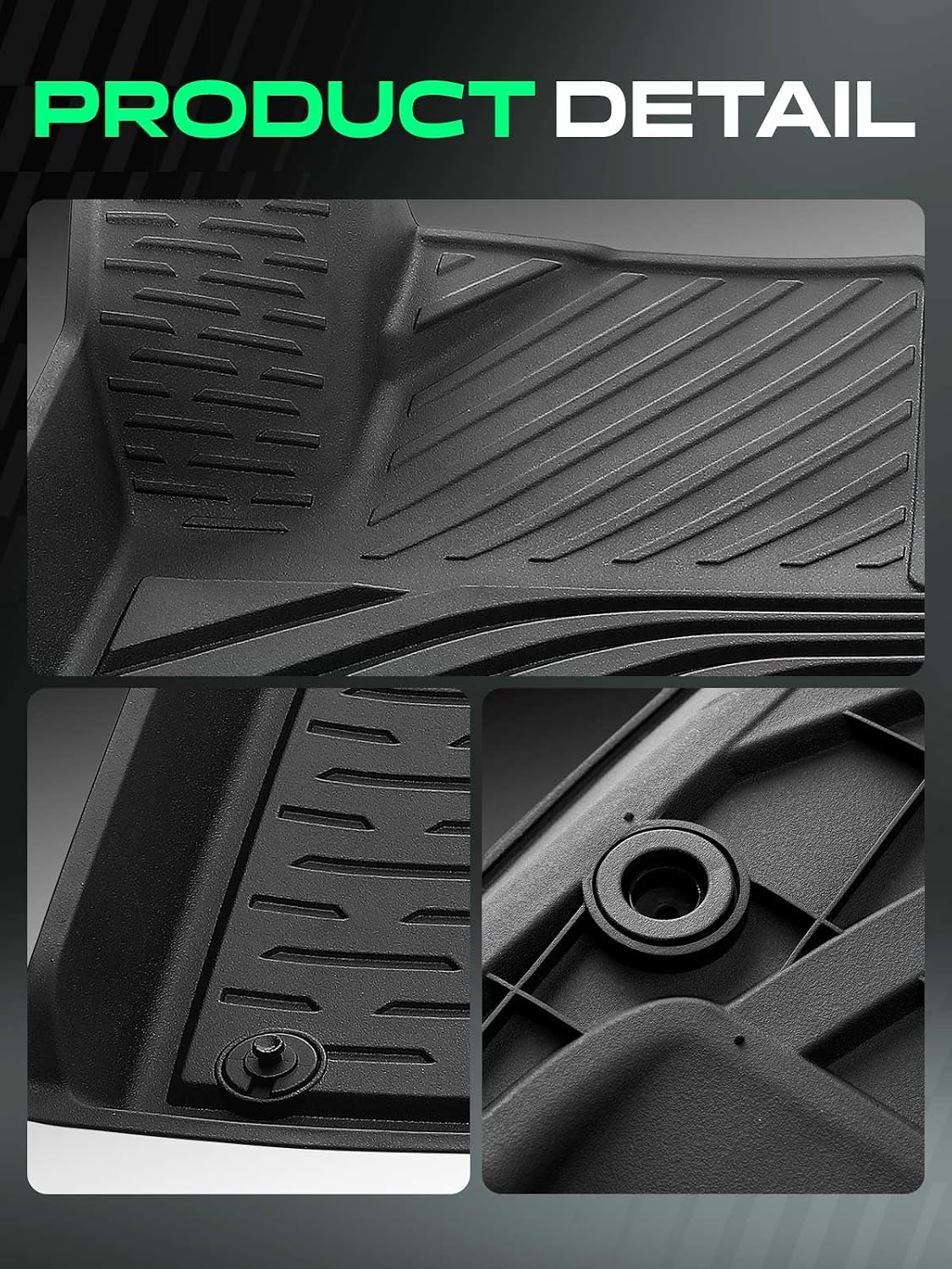 YHTAUTO Automotive Floor Mats for Hyundai, Kia