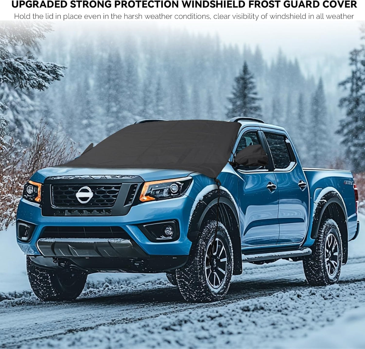 Windshield Cover for Ice and Snow for 2022-2026 Nissan Frontier