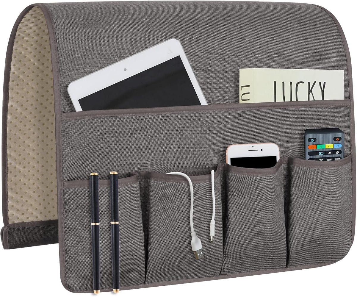 Remote Control Holders for Armchairs, Couch Caddy, Featuring Non-Slip Bases