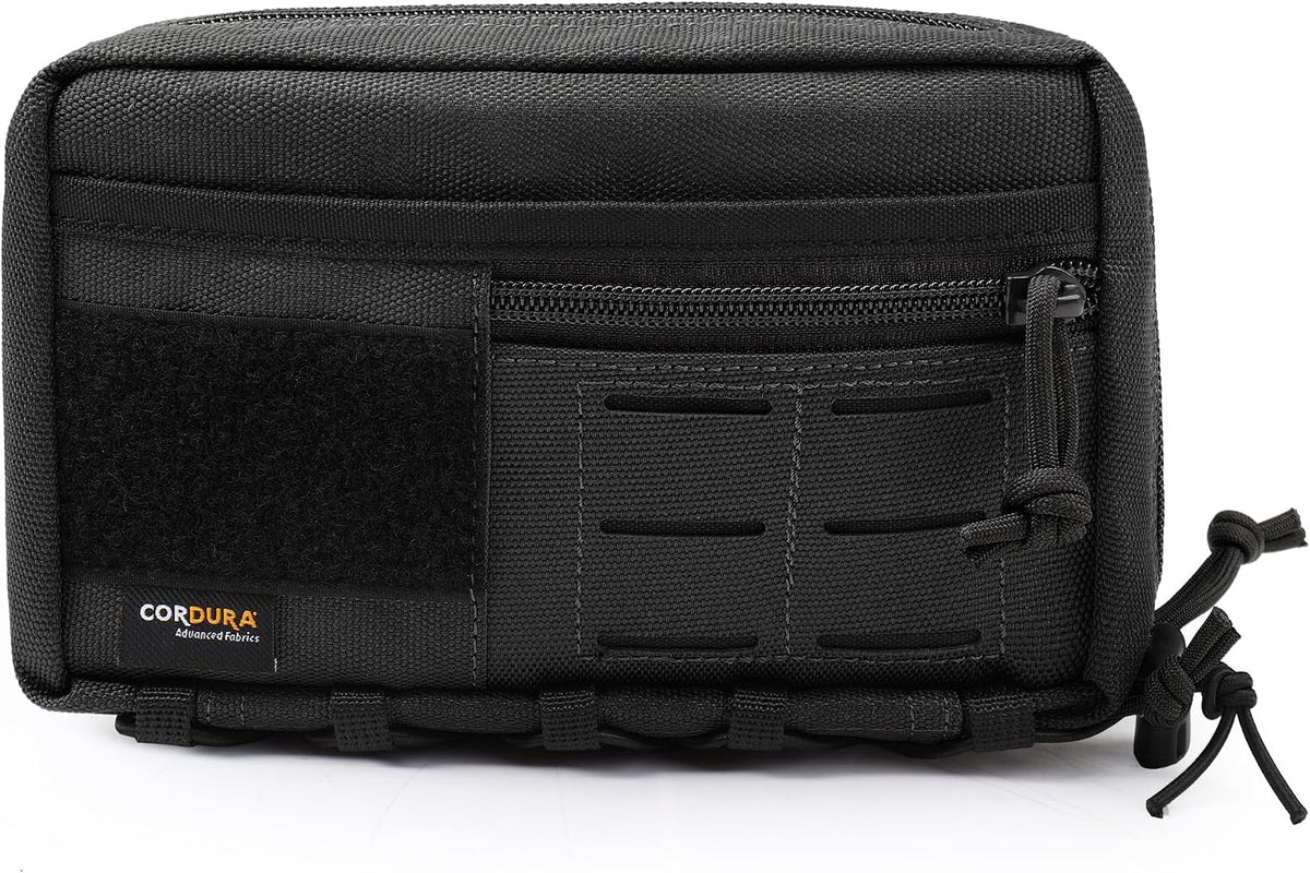 Mardingtop 600D/Cordura Tactical Molle Utility Pouch, Small Military Admin EDC Tool Organizer Bag