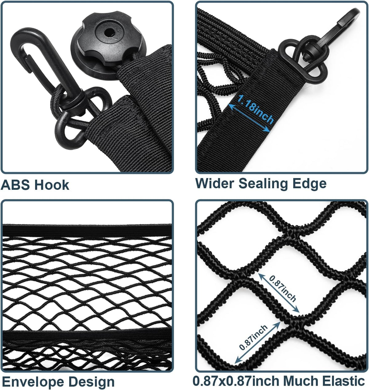 Cargo Net for SUV Trunk Net Organizer 35.4 x 11.8 inches