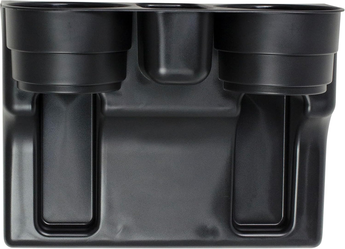 Custom Accessories Seat Wedge Cup Holder, Center Storage for Smartphones