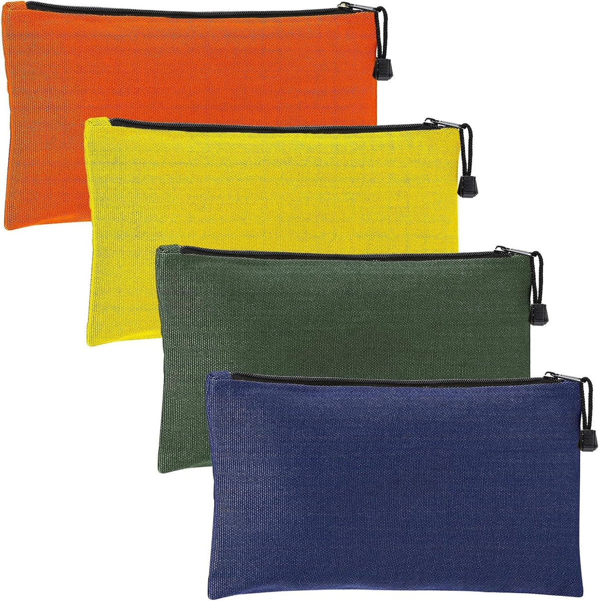 ANPHSIN 6 Pack Heavy-duty Canvas Tool Bags Pouches, 11.2''x 7''