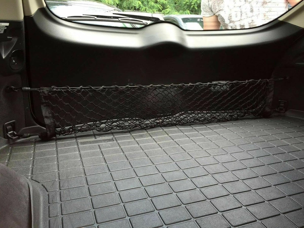 Rear Trunk Organizer Cargo Net for Infiniti EX35 EX37 QX50 2008-2017 - Envelope Style Cargo Net for SUV - Premium Mesh Car Trunk Organizer Vehicle Carrier Storage–Compatible with EX35
