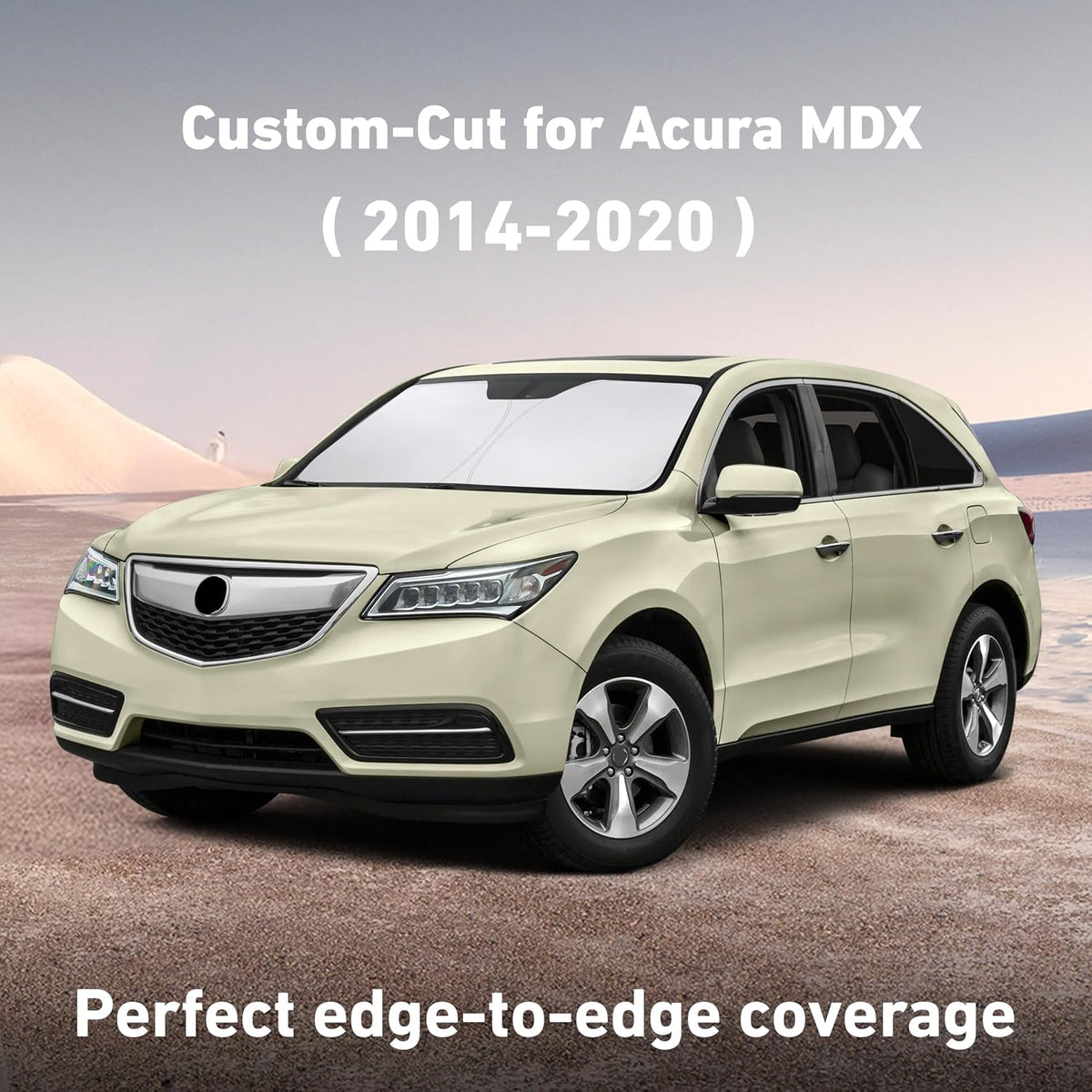 EcoNour Windshield Sunshade Compatible for Acura MDX 2014-2018 2019 2020