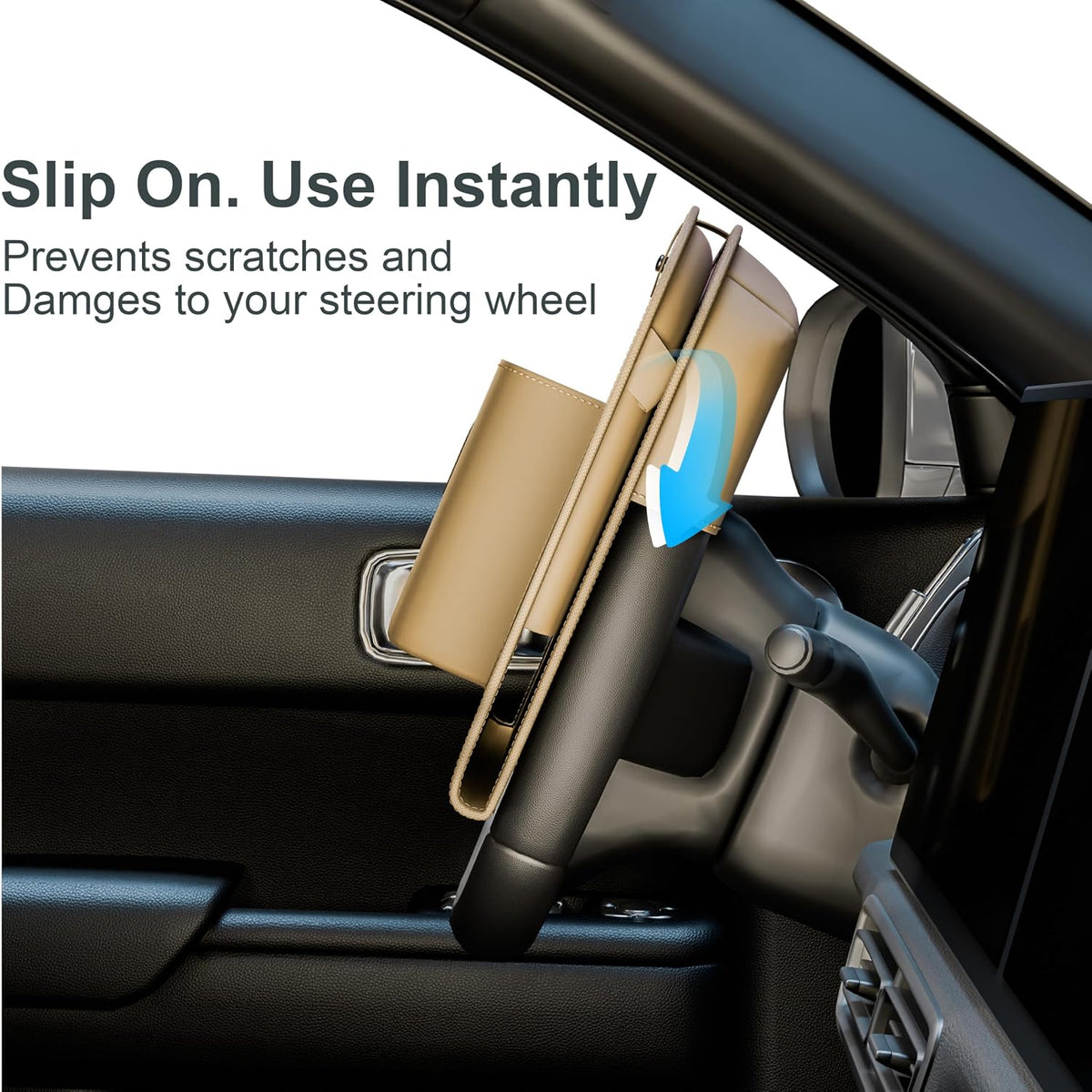 GMQ Backseat Car Organizer with Tray 1 Pack,Car Back Seat Eating Tray for Kids, Multifunctional Laptop Desk,Back Seat Car Storage & Tablet Holder for Children(Beige, 1PC)