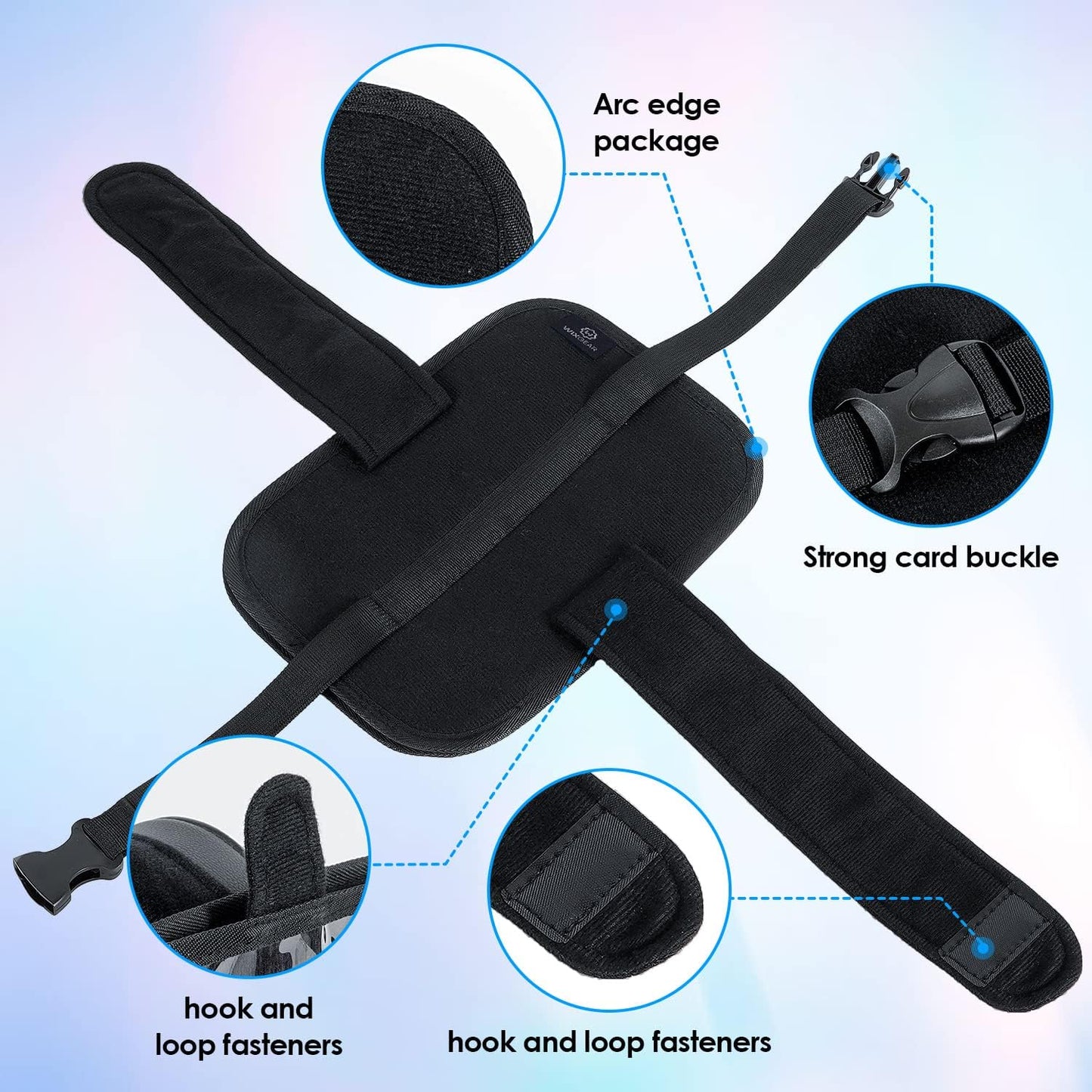 Universal Tablet Headrest Mount – Adjustable, Lightweight, and Durable Car Holder for iPads, Tablets, and E-Readers (Fits Devices Up to 10-inch Screen)