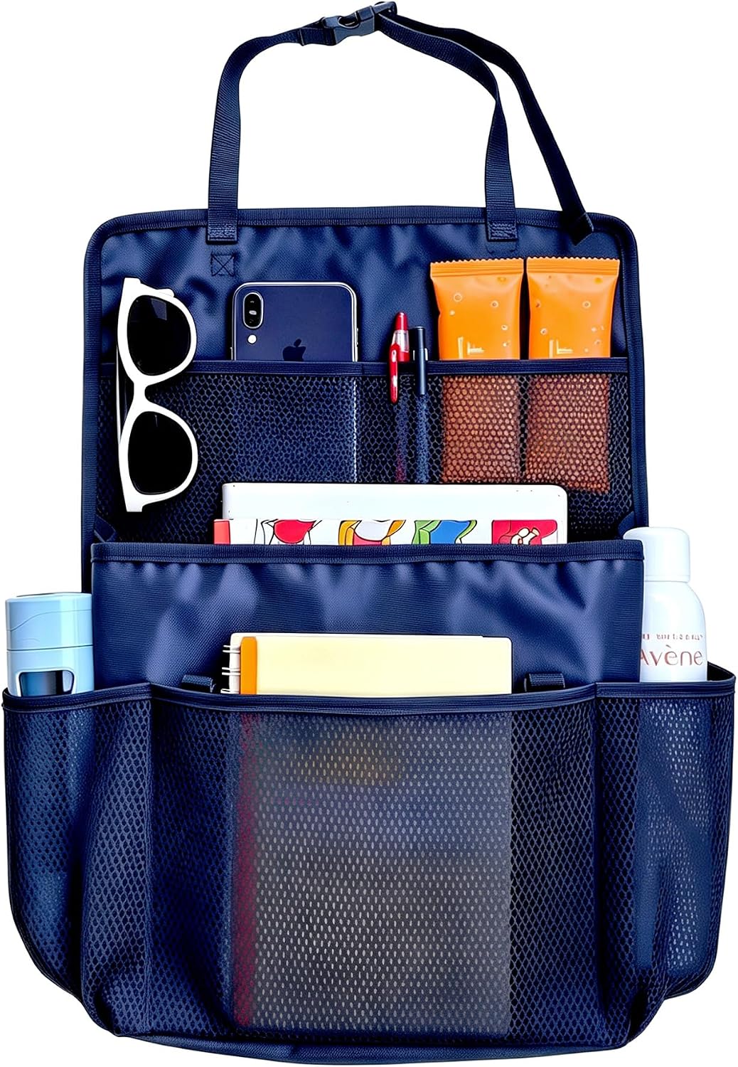 Car Seat Organizer with Compartment,Passenger Seat Organizer