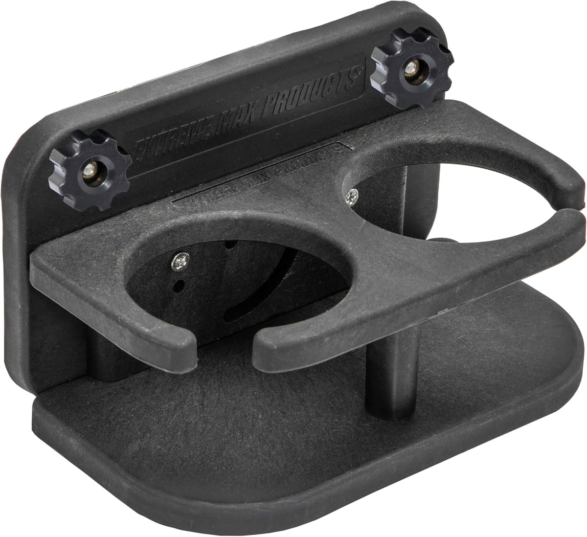 Extreme Max 3005.5616 Two-Drink Holder with 45° Base for Lund Sport Track Systems