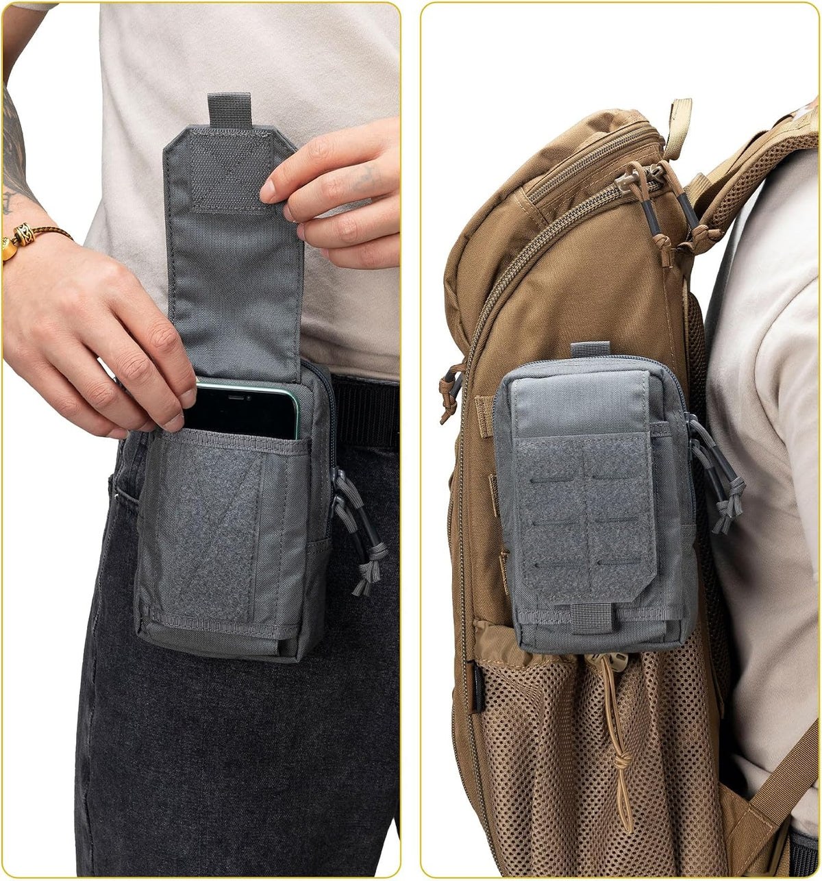 EXCELLENT ELITE SPANKER Tactical EDC Pouch Molle Utility Pouch Phone Pouch