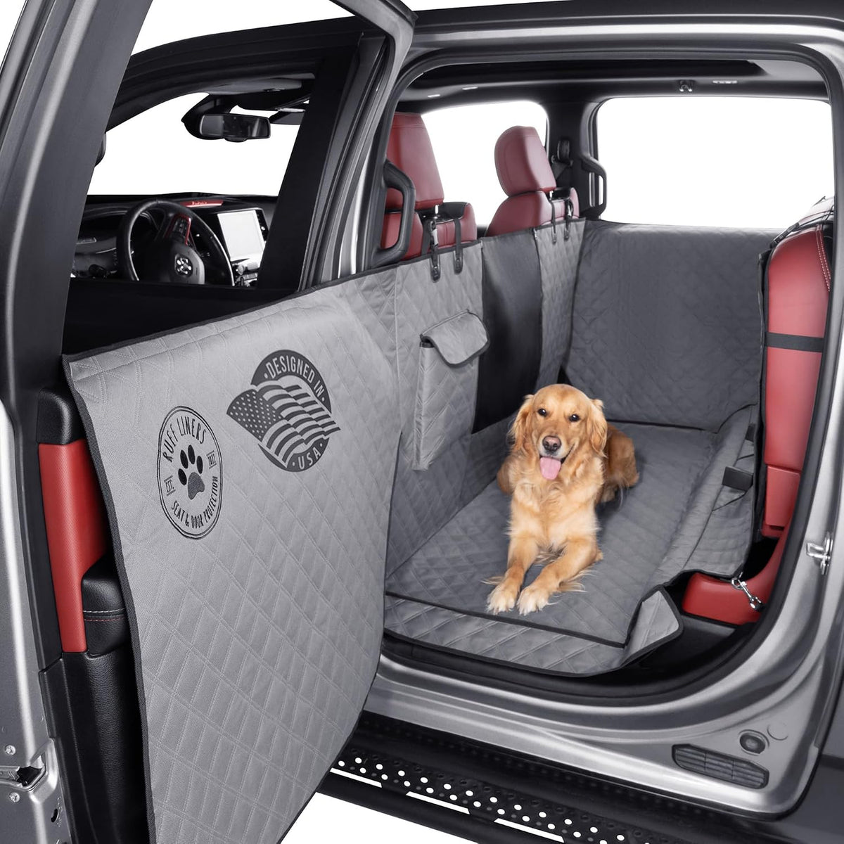 Ruff Liners XL Dog Hammock for Truck, Fold-Up Seats - As Seen on Shark Tank