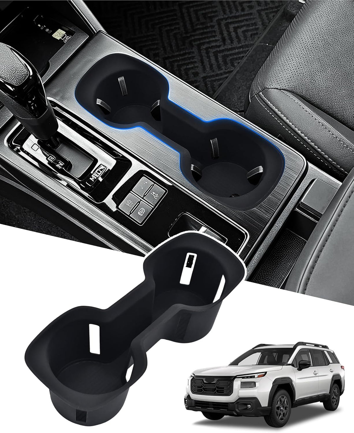 Cup Holder Inserts for 2022-2025 2026 Nissan Frontier Accessories