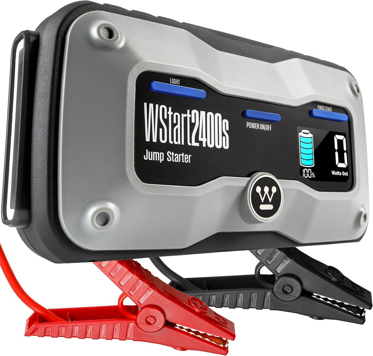 Westinghouse 4000A Portable Jump Starter & USB Power Bank - 12V Car Battery Booster Pack Jump Box for Up to 9.0L Gas & 7.0L Diesel Engines, Bright LED Flashlight, IP65 Rated Waterproof Housing