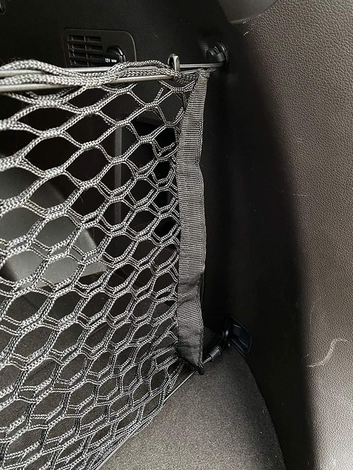 Envelope Style Trunk Mesh Cargo Net for Hyundai Santa FE SE SEL 2021-2026 - Car Accessories - Premium Trunk Organizers and Storage - Cargo Net for SUV - Vehicle Carrier Organizer for Hyundai Santa Fe