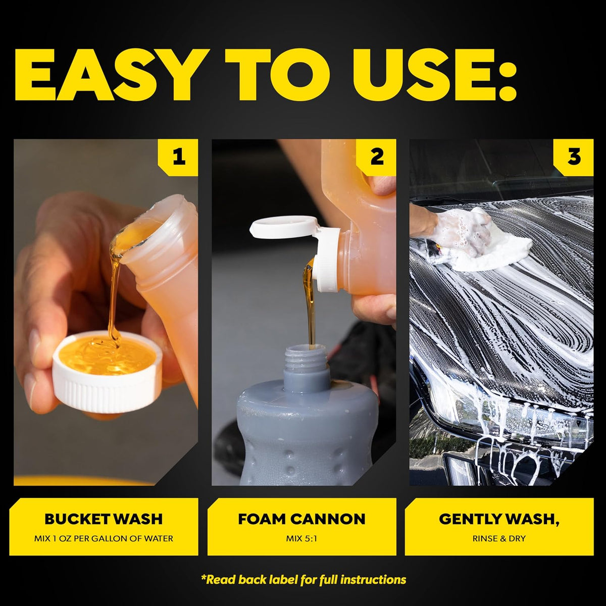 Meguiar's Gold Class Car Wash, 1 Gallon