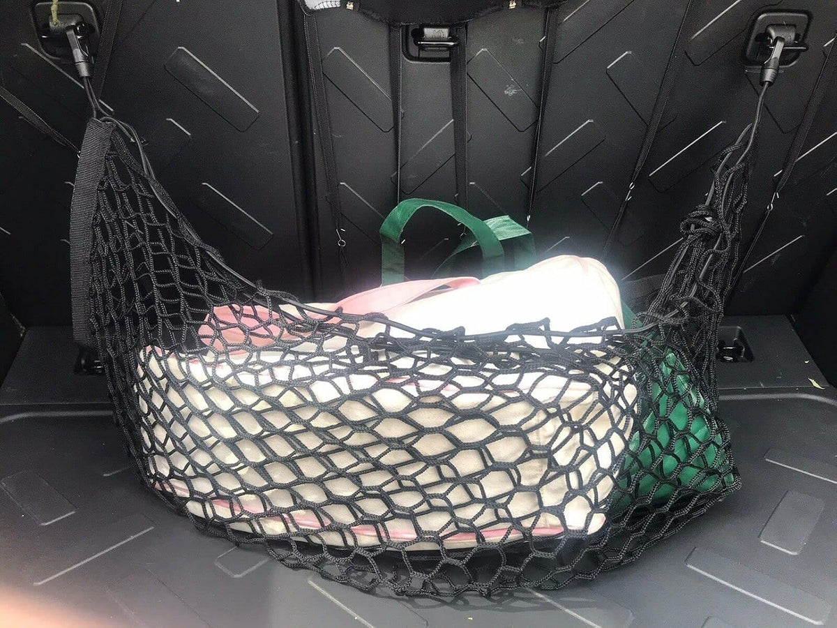 Rear Trunk Organizer Cargo Net for Toyota FJ Cruiser 2007-2014 – Envelope Style Cargo Net for SUV - Premium Mesh Elastic Car Trunk Organizer – Compatible with Toyota FJ Cruiser