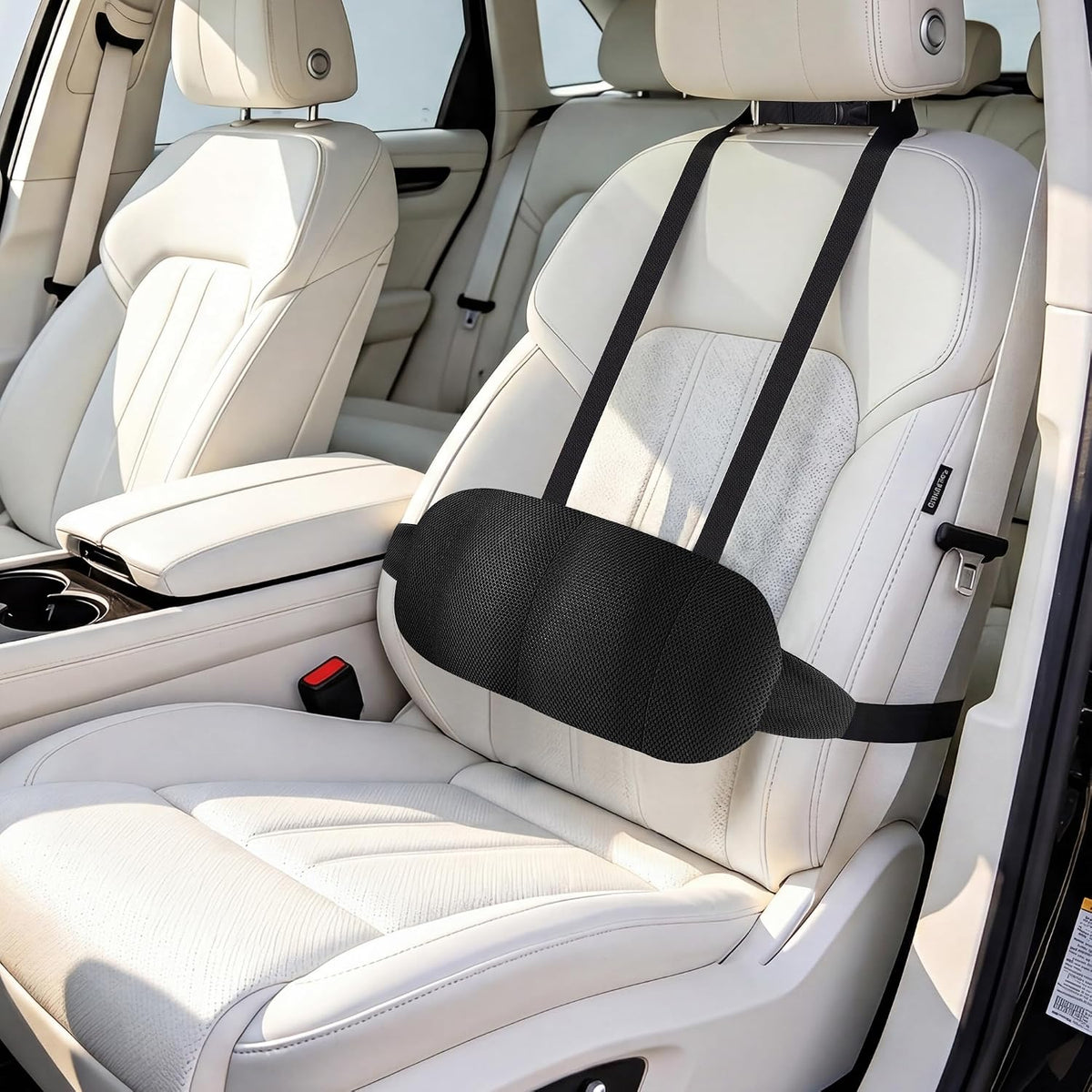 ZUAMEGULumbar Support Pillow for Car, Office Chair & Travel
