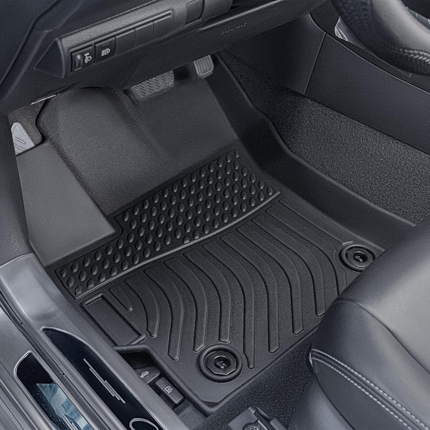 BAMACAR 2020-2025 2026 for Toyota Corolla Sedan Floor Mats Cargo Liner 4Pcs(Not for Hatchback and Cross), All Weather for Corolla Car Mat (Include Hybrid) Trunk Carpet 2021 2022 2023 Car Accessories