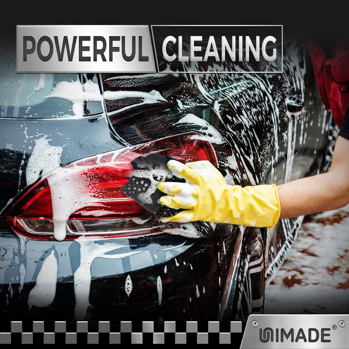 UNIMADE Microfiber Cleaning Cloth, 100 Pack Microfiber Towels for Cars