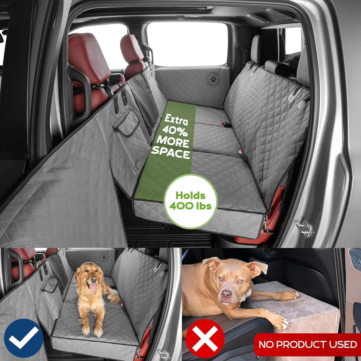 Ruff Liners Back Seat Extender for Dogs - As Seen on Shark Tank