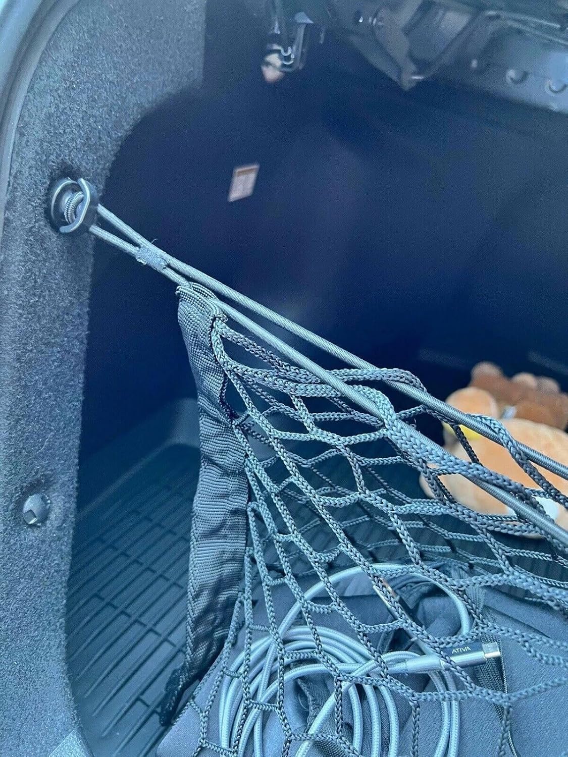 Trunk Organizer Cargo Net for Toyota Corolla 1998-2026 – Envelope Style Cargo Net for Sedan – Premium Mesh Car Trunk Organizer Vehicle Carrier Storage – Compatible with Corolla