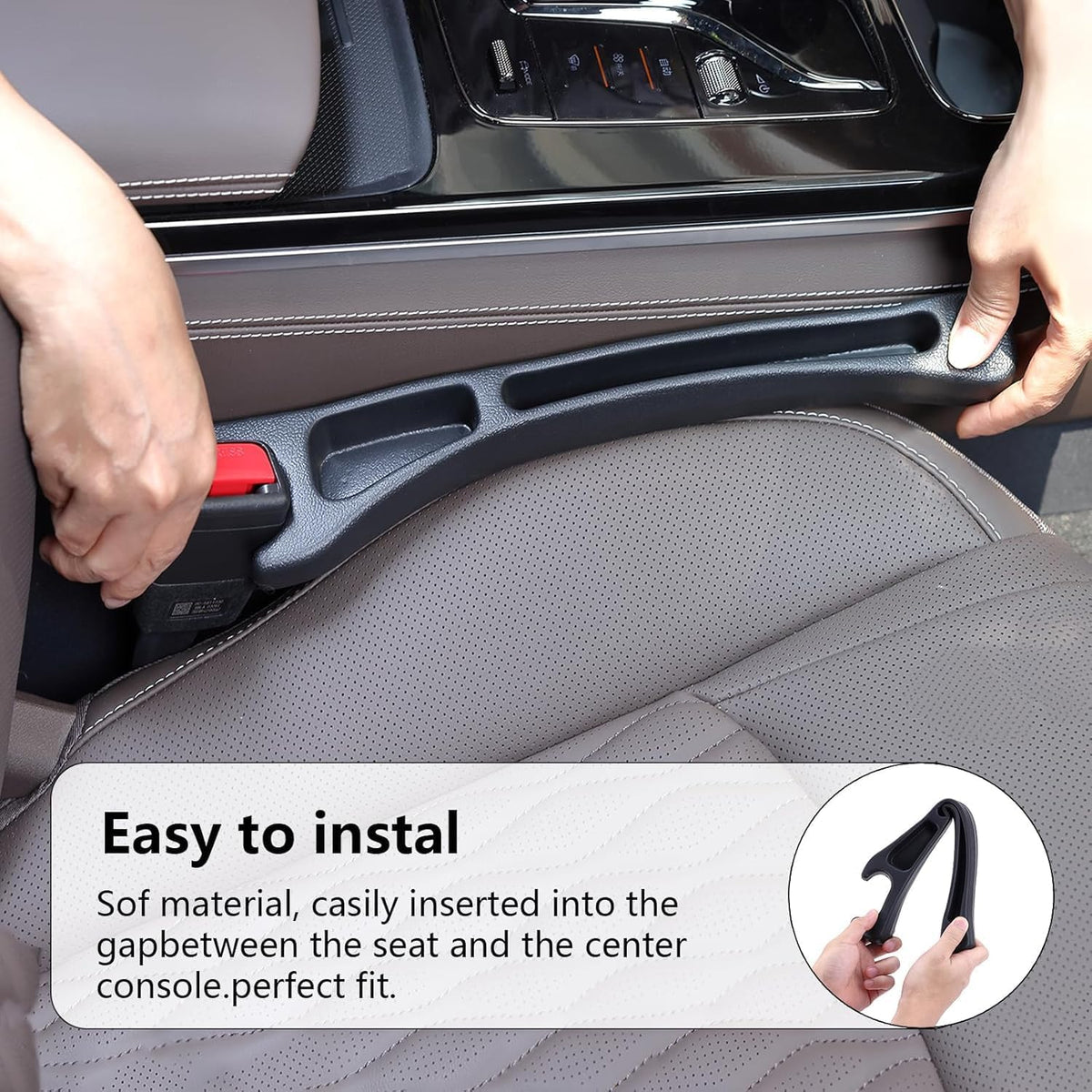 【Compatible with Toyota Highlander 】 Car Seat Gap Filler