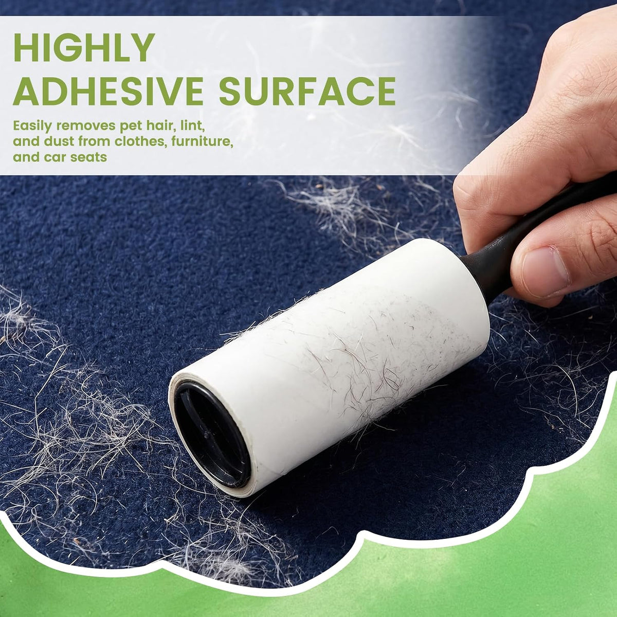 24 Pcs Mini Lint Roller for Travel 360 Sheets Bulk Small Lint Removers for Pet Hair, Cleaning Clothes Furniture Car Seat, Travel Accessories Portable Size Sticky Removing Tool