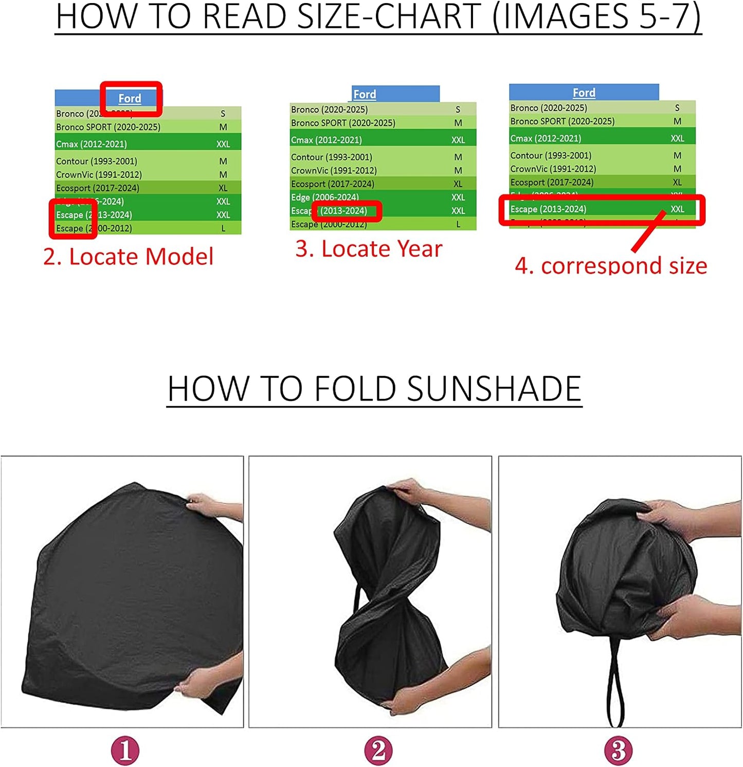 Car Windshield shade for Automotive windshield sunshades with Storage Pouch by A1 Sun Shade Foldable Truck Suv Front Window Shield Blocker Visor Protector Cover for Interior Accessories for Heat Large