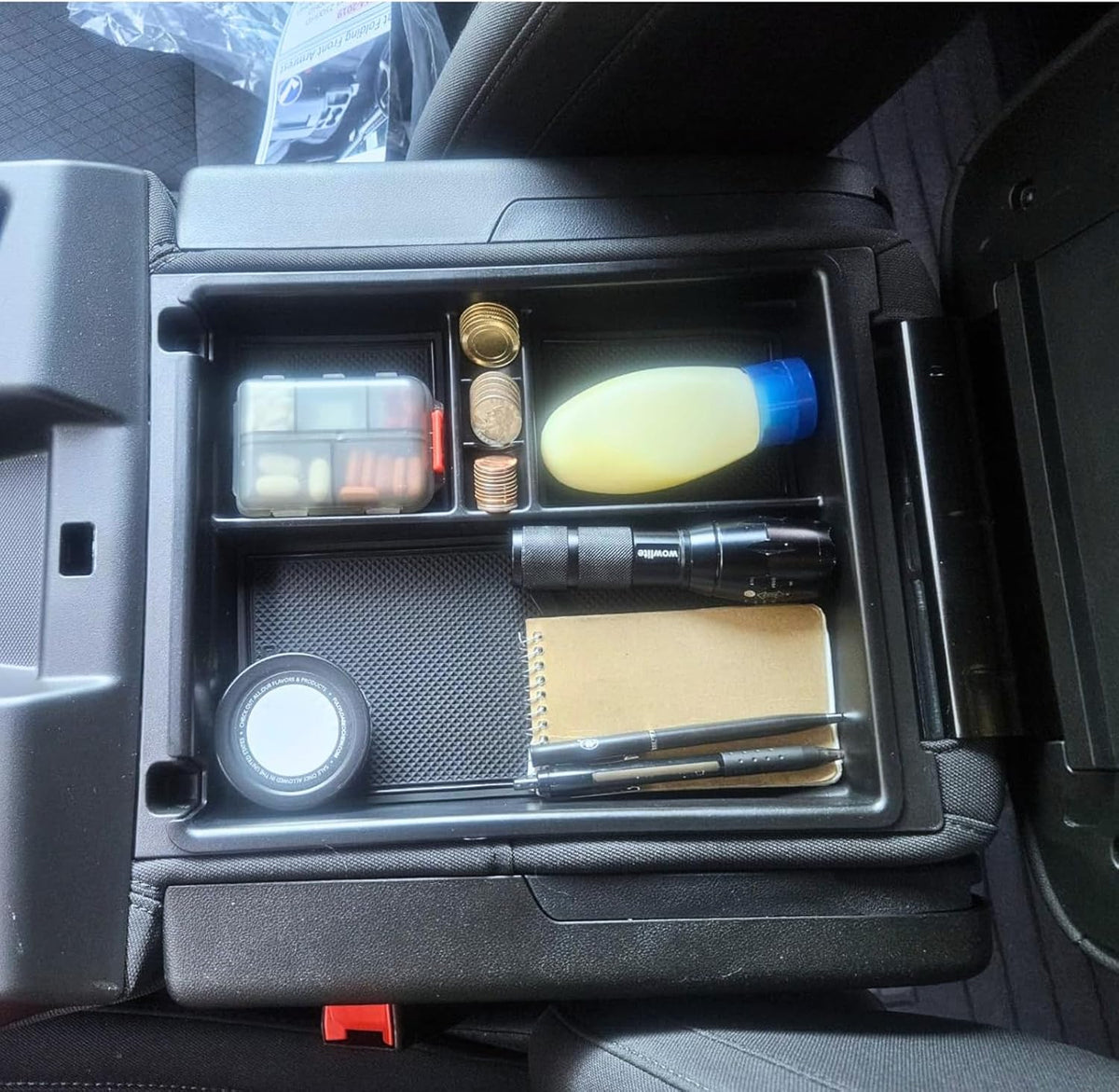 Center Console Organizer Tray for 2019-2026 Chevy Silverado/GMC Sierra
