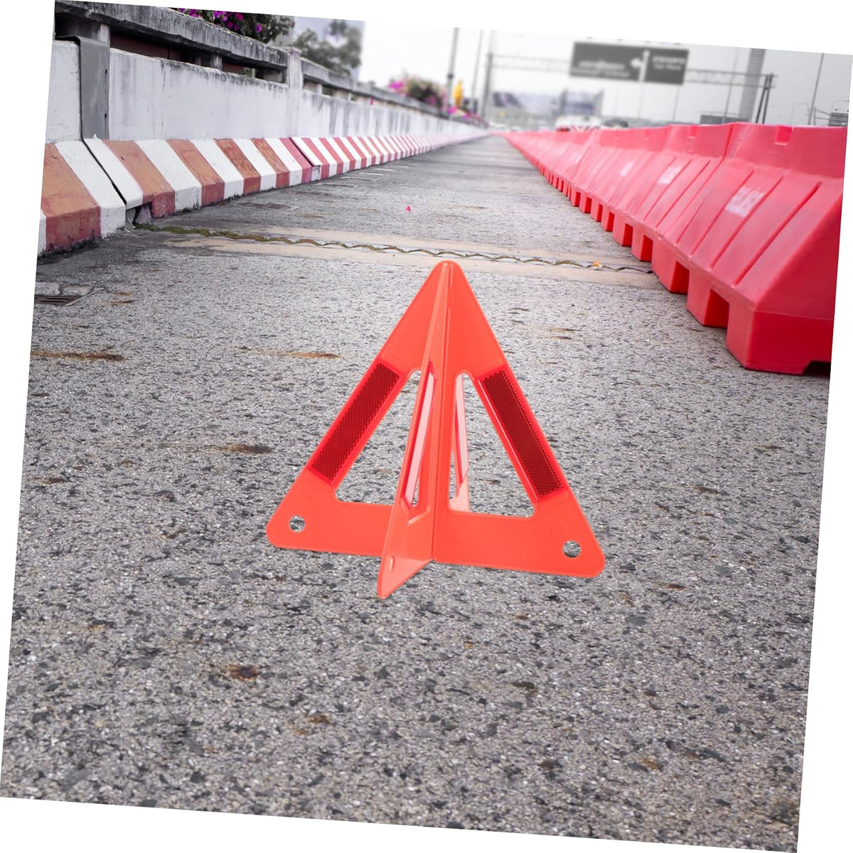 Safety Reflective Triangles Plastic Triangle Warning Sign